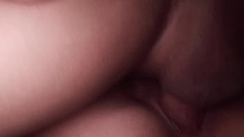 My neighbor came when i was taking a bath and fucks my mouth before creampying my pussy