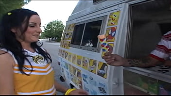 Black haired hottie melissa matthews gets nailed