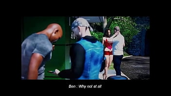 Julena's public restroom sex