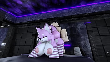 Fucking a furry girl in a condo