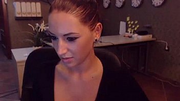 Sexy hot teen gone wild at the office