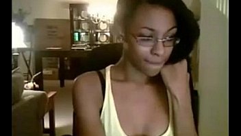 Cute ebony teen with great ass