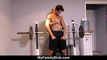 Beefy Bear Daddy Puttin G His Massive Cock Into Stepson's Tight Hole Myfamilydick thumbnail