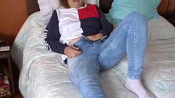 Stepson wants to stick it in me and i ask him to cum in my pussy full of cum