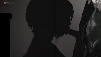 She loves intense blowjob and swallow cum