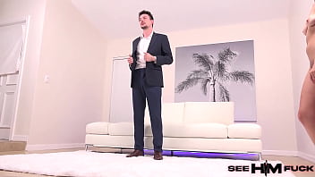 Behind the tommy wolff gets rimmed by petite serena hill