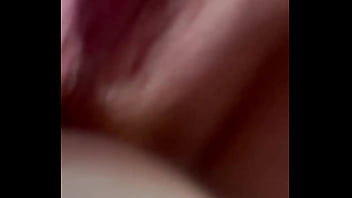 Slut dripping red and cumming with toy