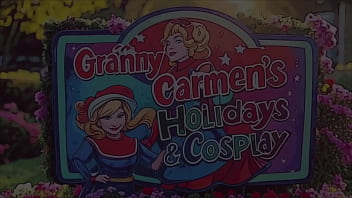 Cartoon mature batgirl pleasures batman with her mouth