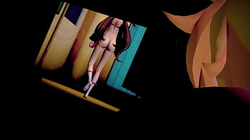 Beavis and butthead see hu tao furina sucrose and collei get fucked on tv