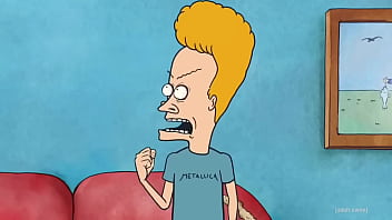 Beavis and butthead see hu tao furina sucrose and collei get fucked on tv