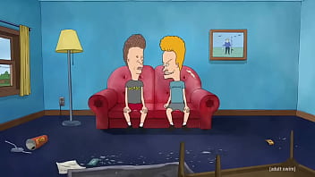 Beavis and butthead see hu tao furina sucrose and collei get fucked on tv