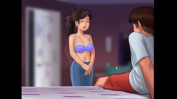 Mia takes her first big dick summertime saga