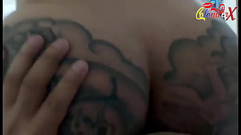 Reverse cowgirl ride – my colombian bounces her ass on my cock – colomperx