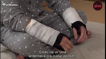 Novinha dá tratamento especial pro doente com legendas