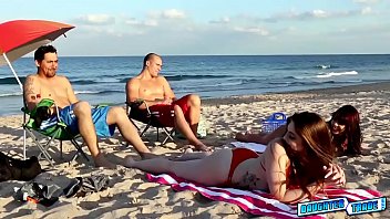 Sweet Hottie Babe Kobi And Gina Licking And Sucking Lard Dick thumbnail