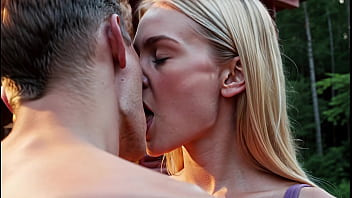 Secretly met my stepsister in the forest ai generated