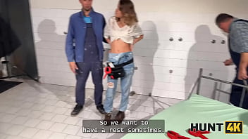 Hunt4k elena vedem performed a sex show for her coworkers