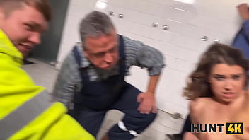 Hunt4k elena vedem performed a sex show for her coworkers