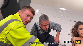 Hunt4k elena vedem performed a sex show for her coworkers