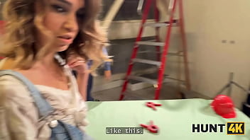 Hunt4k elena vedem performed a sex show for her coworkers