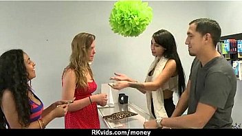 Amateur girl likes to suck cock for cash 14