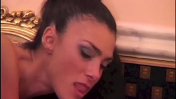 A beautiful and elegant milf for an interracial anal