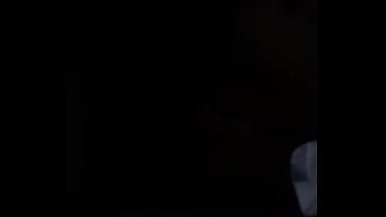 Pov in a dark motel room with filipina petit screamer