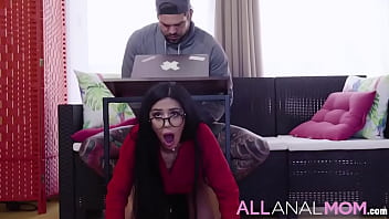 Juan lucho catches his stepmom julia de lucia sneaking into the house with some gifts so he confronts her asking where she’s getting the money to spend like that