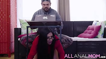 Juan lucho catches his stepmom julia de lucia sneaking into the house with some gifts so he confronts her asking where she’s getting the money to spend like that