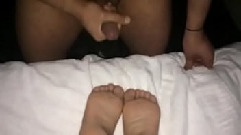 Cumshot on mrs soles