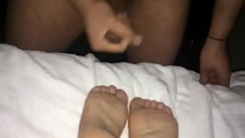Cumshot on mrs soles