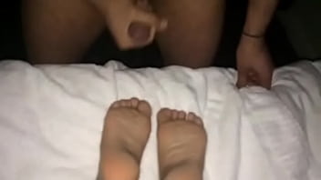 Cumshot on mrs soles