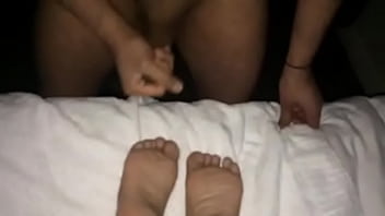 Cumshot on mrs soles