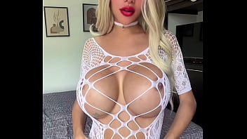 Hot barbie in mesh