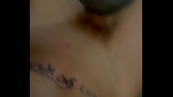 Cumming hard at the end having fun in the bathtub