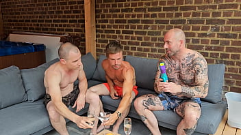 Summer dap vibes vivian lola 3 on 1 hardcore double anal cum in mouth and anal creampie