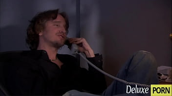 Hot hairy redhead milf banged in the garden