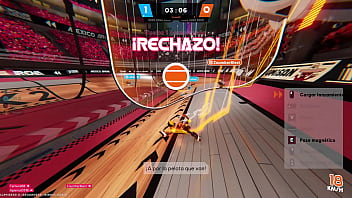 Le lleno la boca de leche y se corre encima de la mesa