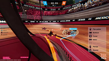 Le lleno la boca de leche y se corre encima de la mesa