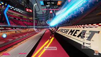 Le lleno la boca de leche y se corre encima de la mesa