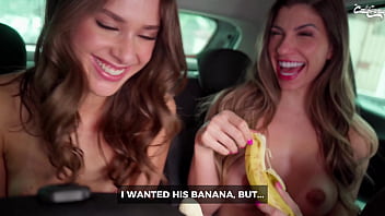 Rafa and alexia making out in a car