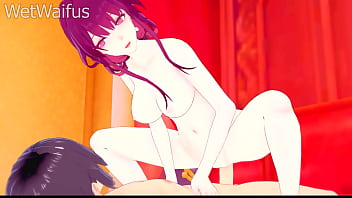 Kafka makes her pussy throb with stepson's cock during sex honkai star rail hentai