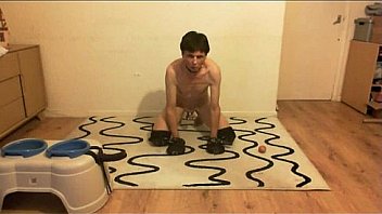 Puppy tigger's training session with sirguym part 1