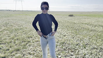 Compilation of public pissing in nature showing pads pov free