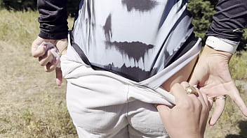 Compilation of public pissing in nature showing pads pov free