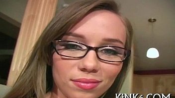 Sexy quim in darksome pantyhose