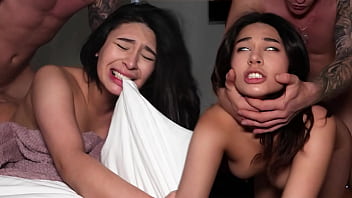 Native cutie tries interracial