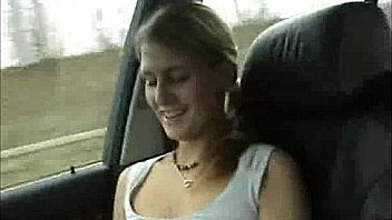 Teen and toy car fun