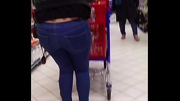 Beautiful walk ass at store
