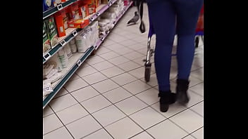 Beautiful walk ass at store